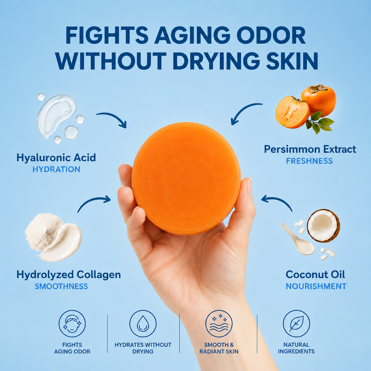 Persimmon Fresh Soap