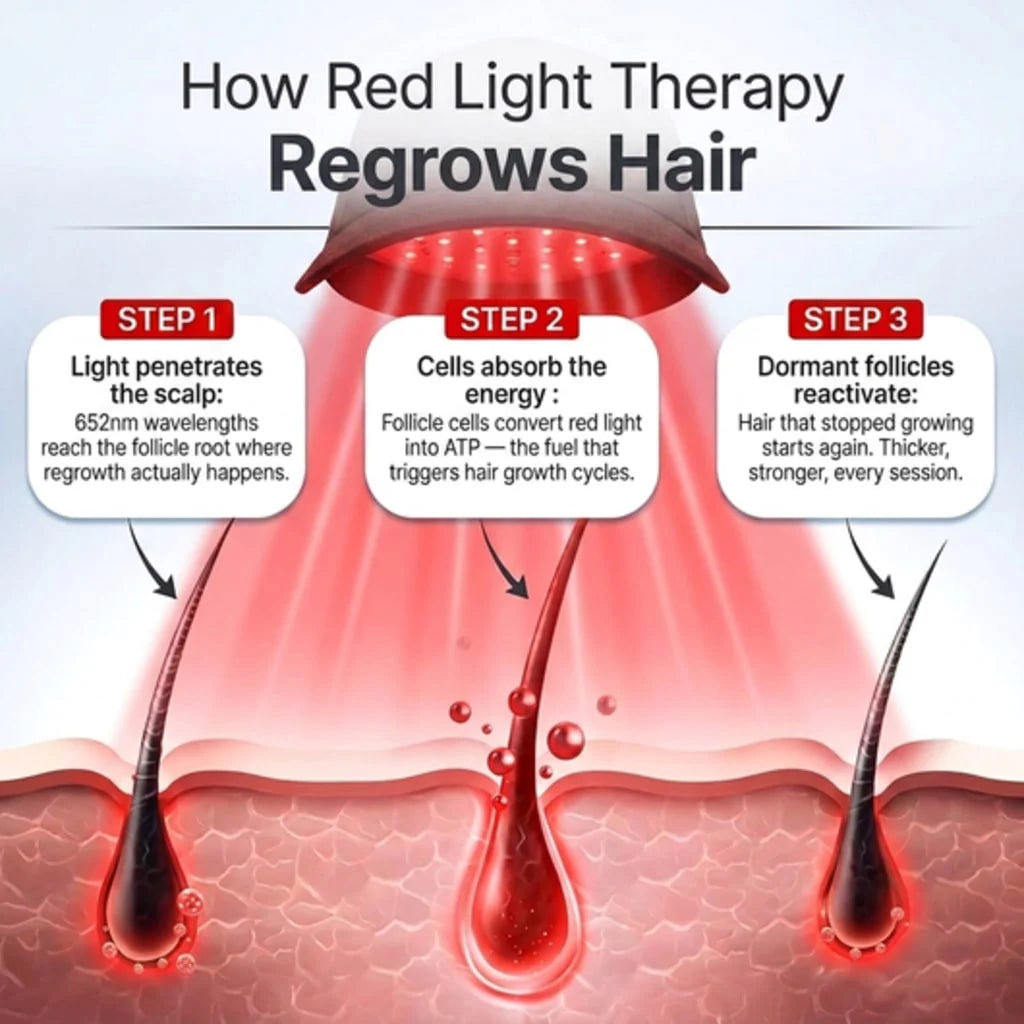 CURO™ The Hair-Restoring Red Light Hat