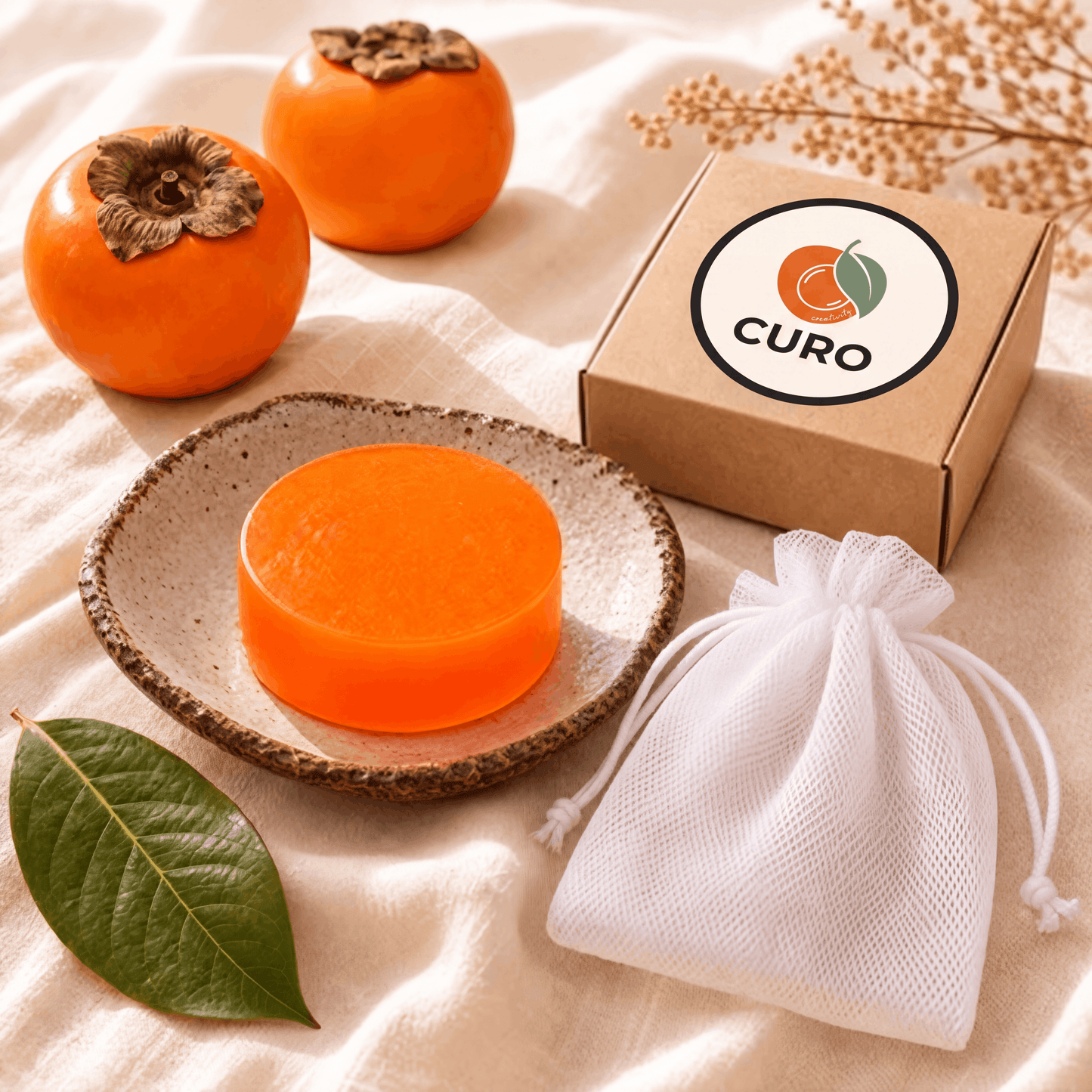 Deodorizing Soap with Persimmon