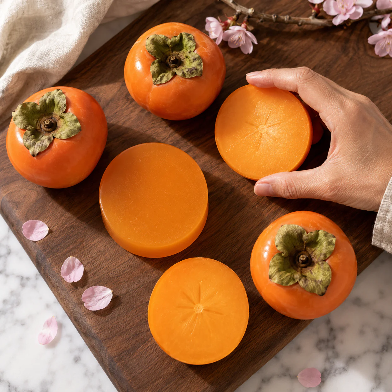 Deodorizing Soap with Persimmon